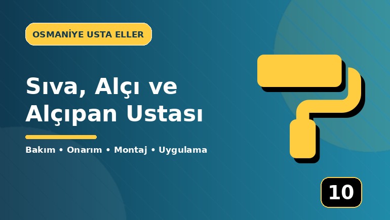 Sıva, Alçı ve Alçıpan Ustası