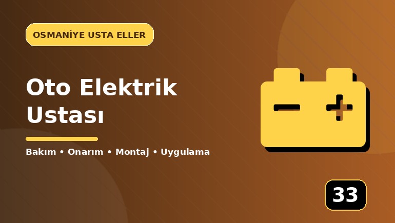 Oto Elektrik Ustası